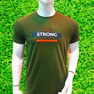 100% cotton  olive color T-shirt